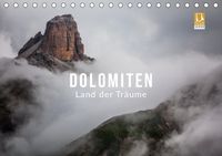 Buch Cover Dolomiten - Land der Träume (Tischkalender 2019 DIN A5 quer)