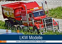 Buch Cover LKW Modelle beim Dampfmodellbautreffen in Bisingen (Tischkalender 2019 DIN A5 quer)