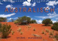 Buch Cover australisch - anders - wunderbar (Wandkalender 2019 DIN A4 quer)