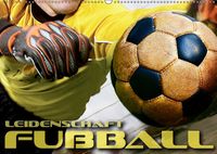Buch Cover Leidenschaft Fußball (Wandkalender 2019 DIN A2 quer)