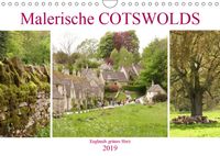 Buch Cover Malerische Cotswolds (Wandkalender 2019 DIN A4 quer)