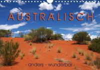 Buch Cover australisch - anders - wunderbar (Wandkalender 2020 DIN A4 quer)