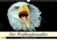 Buch Cover Der Weißkopfseeadler - Das Wappentier der USA (Wandkalender 2020 DIN A4 quer)