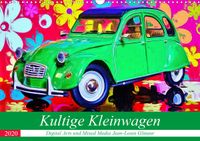 Buch Cover Kultige Kleinwagen (Wandkalender 2020 DIN A3 quer)