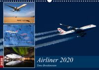 Buch Cover Airliner 2020 (Wandkalender 2020 DIN A3 quer)