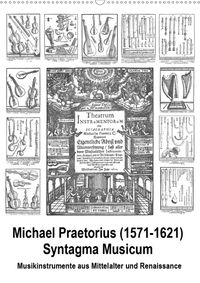 Buch Cover Michael Praetorius Syntagma Musicum (Wandkalender 2020 DIN A2 hoch)