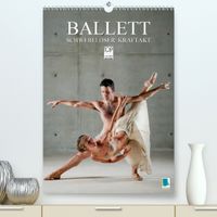 Buch Cover Schwereloser Kraftakt – Ballett (Premium, hochwertiger DIN A2 Wandkalender 2020, Kunstdruck in Hochglanz)