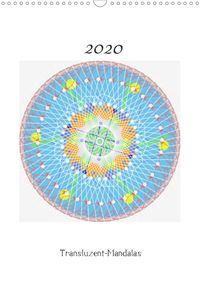 Buch Cover Transluzent-Mandalas (Wandkalender 2020 DIN A3 hoch)