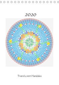 Buch Cover Transluzent-Mandalas (Tischkalender 2020 DIN A5 hoch)