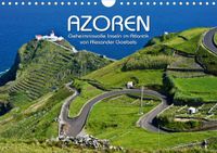 Buch Cover Azoren (Wandkalender 2021 DIN A4 quer)