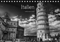 Buch Cover Italien in Schwarzweiß (Tischkalender 2021 DIN A5 quer)
