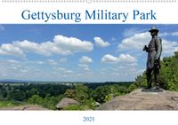 Buch Cover Gettysburg Military Park (Wandkalender 2021 DIN A2 quer)