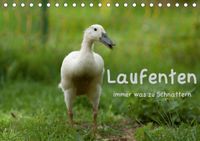 Buch Cover Laufenten immer was zu Schnattern (Tischkalender 2021 DIN A5 quer)