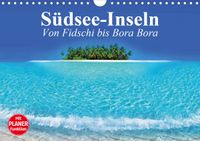 Buch Cover Südsee-Inseln. Von Fidschi bis Bora Bora (Wandkalender 2021 DIN A4 quer)