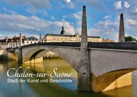 Buch Cover Chalon-sur-Saône - Stadt der Kunst und Geschichte (Wandkalender 2021 DIN A2 quer)