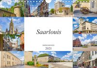 Buch Cover Saarlouis Impressionen (Wandkalender 2021 DIN A4 quer)