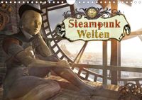 Buch Cover Steampunk Welten (Wandkalender 2021 DIN A4 quer)