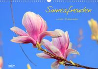 Buch Cover Sinnesfreuden (Wandkalender 2021 DIN A3 quer)