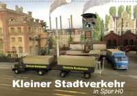 Buch Cover Kleiner Stadtverkehr in Spur H0 (Wandkalender 2021 DIN A3 quer)