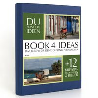 Buch Cover BOOK 4 IDEAS classic | Kuba, Notizbuch, Bullet Journal mit Kreativitätstechniken und Bildern, DIN A5