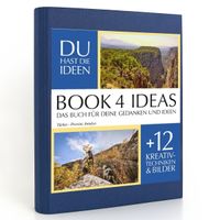 Buch Cover BOOK 4 IDEAS classic | Türkei - Provinz Antalya, Notizbuch, Bullet Journal mit Kreativitätstechniken und Bildern, DIN A5