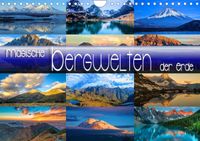 Buch Cover Magische Bergwelten der Erde (Wandkalender 2021 DIN A4 quer)