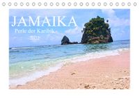 Buch Cover Jamaika - Perle der Karibik (Tischkalender 2022 DIN A5 quer)