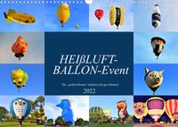 Buch Cover HEIßLUFT-BALLON-Event (Wandkalender 2022 DIN A3 quer)