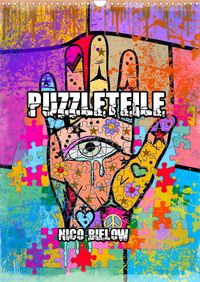 Buch Cover Puzzleteile (Wandkalender 2022 DIN A3 hoch)