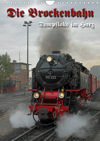 Buch Cover Die Brockenbahn (Wandkalender 2022 DIN A4 hoch)