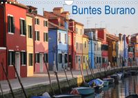 Buch Cover Buntes Burano (Wandkalender 2022 DIN A4 quer)