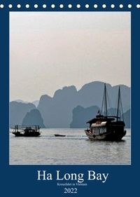 Buch Cover Ha Long Bay, Kreuzfahrt in Vietnam (Tischkalender 2022 DIN A5 hoch)