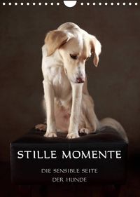 Buch Cover Stille Momente - Die sensible Seite der Hunde (Wandkalender 2022 DIN A4 hoch)