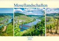Buch Cover Mosellandschaften (Wandkalender 2022 DIN A3 quer)