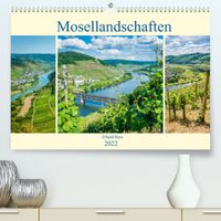 Buch Cover Mosellandschaften (Premium, hochwertiger DIN A2 Wandkalender 2022, Kunstdruck in Hochglanz)
