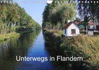 Buch Cover Unterwegs in Flandern (Wandkalender 2022 DIN A4 quer)