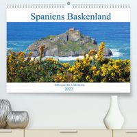 Buch Cover Spaniens Baskenland (Premium, hochwertiger DIN A2 Wandkalender 2022, Kunstdruck in Hochglanz)