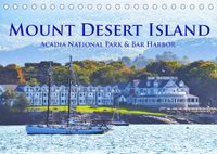 Buch Cover Mount Desert Island Acadia National Park und Bar Harbor (Tischkalender 2022 DIN A5 quer)