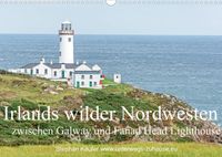 Buch Cover Irlands wilder Nordwesten, zwischen Galway und Fanad Head Lighthouse (Wandkalender 2022 DIN A3 quer)