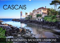 Buch Cover CASCAIS - die schönsten Badeorte Lissabons (Wandkalender 2022 DIN A2 quer)