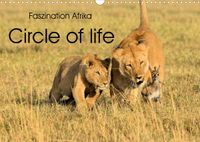 Buch Cover Faszination Afrika: Circle of life (Wandkalender 2022 DIN A3 quer)