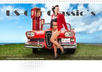 Buch Cover US-Car Classic's (Wandkalender 2022 DIN A3 quer)