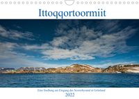 Buch Cover Ittoqqortoormiit - Eine Siedlung am Eingang des Scoresbysund in Grönland (Wandkalender 2022 DIN A4 quer)