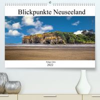 Buch Cover Blickpunkte Neuseeland (Premium, hochwertiger DIN A2 Wandkalender 2022, Kunstdruck in Hochglanz)