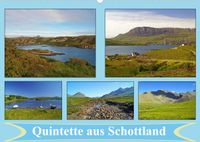 Buch Cover Quintette aus SchottlandCH-Version (Wandkalender 2022 DIN A2 quer)