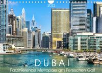 Buch Cover Dubai – Faszinierende Metropole am Persischen Golf (Wandkalender 2022 DIN A4 quer)