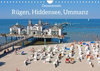 Buch Cover Ostseeinseln Rügen, Hiddensee, Ummanz (Wandkalender 2022 DIN A4 quer)