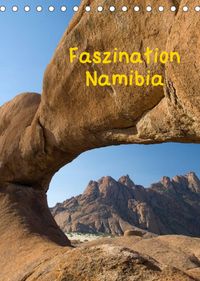 Buch Cover Faszination Namibia (Tischkalender 2023 DIN A5 hoch)