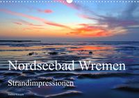 Buch Cover Nordseebad Wremen - Strandimpressionen (Wandkalender 2023 DIN A3 quer)