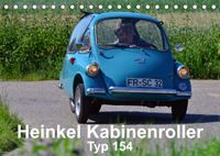 Buch Cover Heinkel Kabinenroller Typ 154 (Tischkalender 2023 DIN A5 quer)